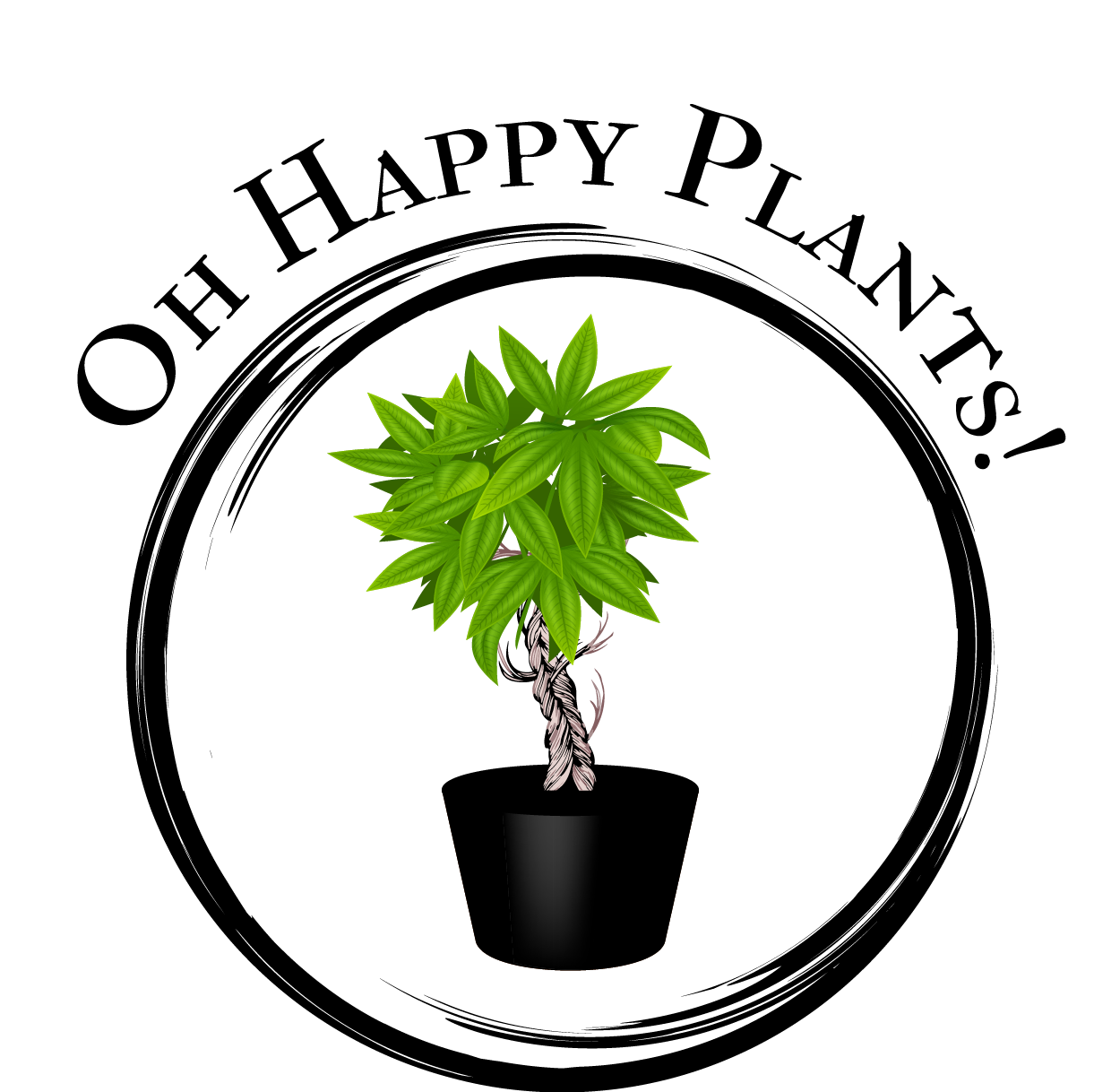 Oh Happy Plants! logo