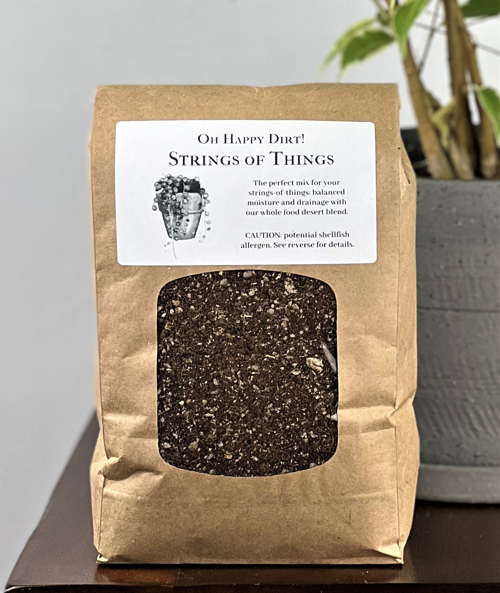 Strings of Things soil blend Oh Happy Plants!