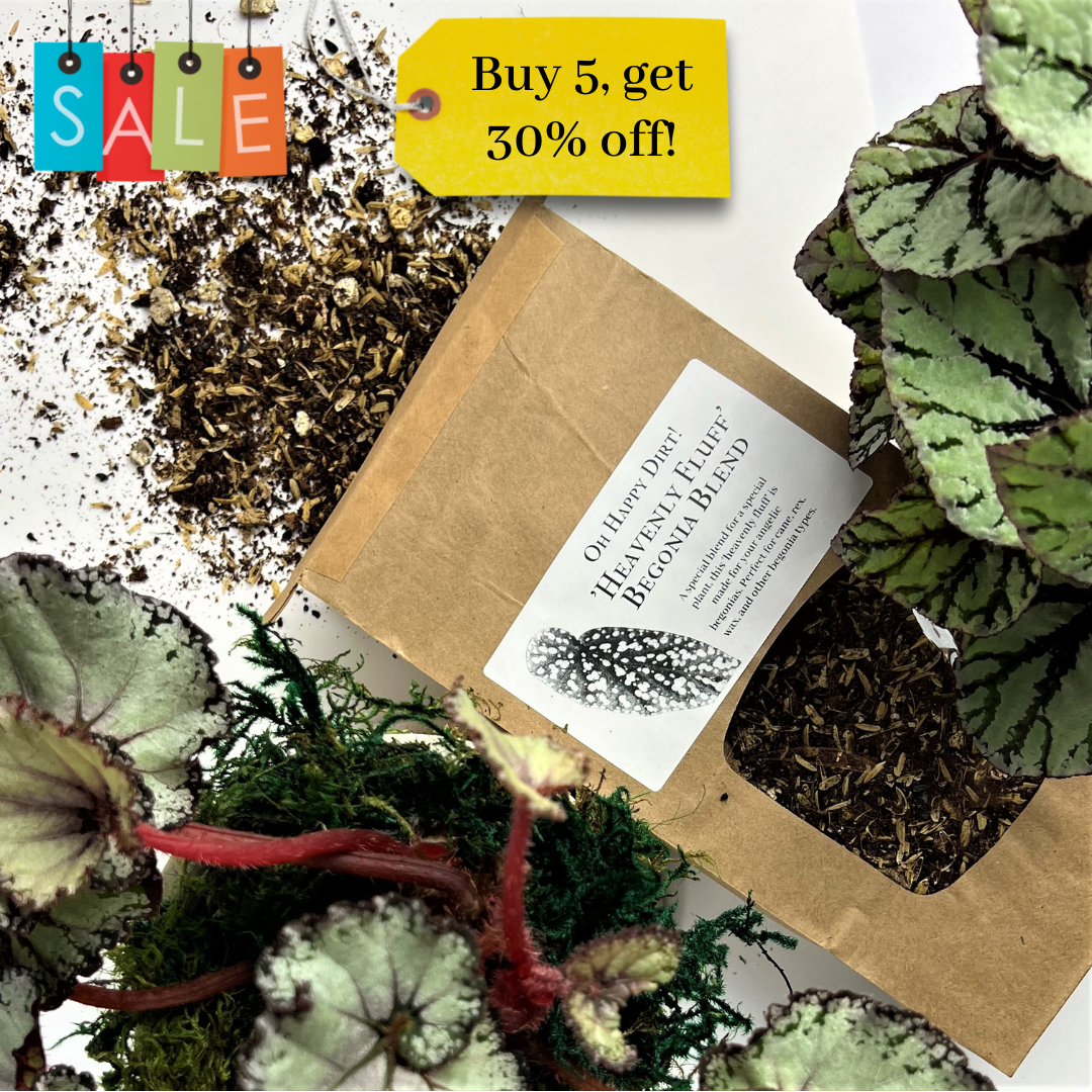 begonia potting soil mix Heavenly Fluff Begonia Blend – Oh Happy Plants!