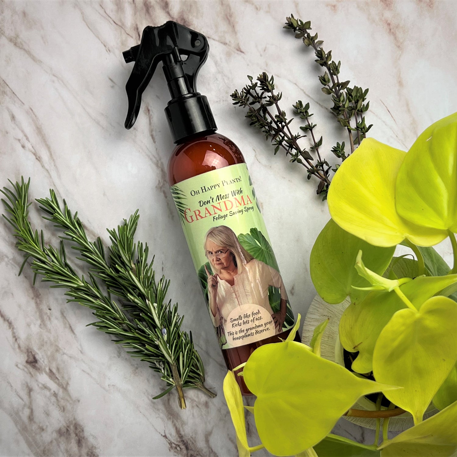 'Don't Mess With Grandma' Foliage Saving Spray